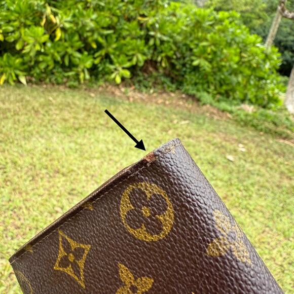 Vintage Louis Vuitton Monogram Canvas Long Wallet Authentic - Picture 14 of 16